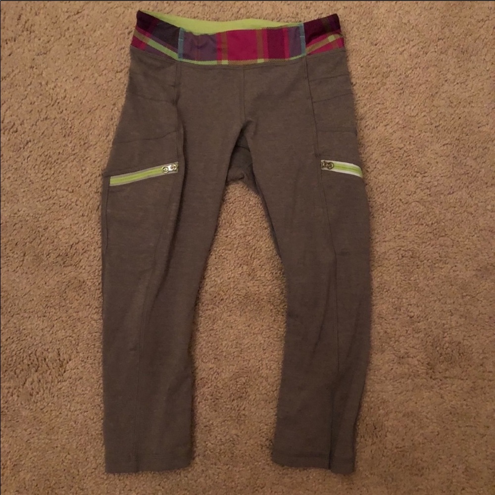 Ivivva by lululemon Cropped grey leggings